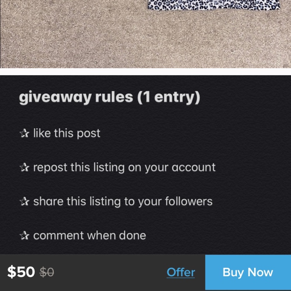 Giveaway entry!!! - Picture 2 of 2